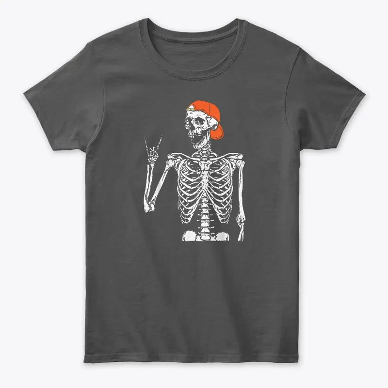 Vintage Funny Skeleton Music