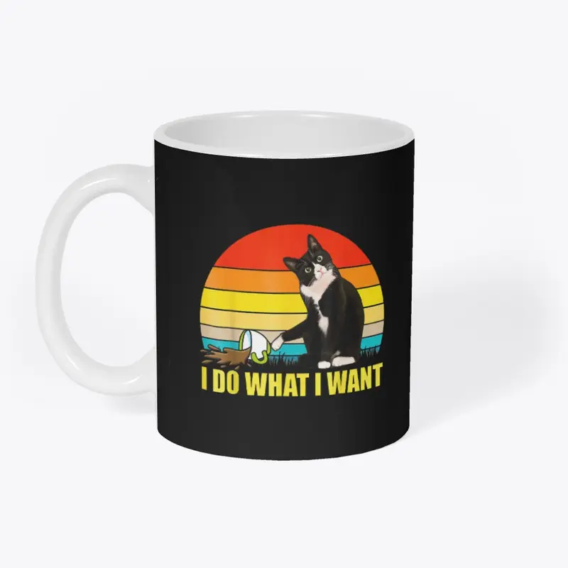 Do-What I-Want- Funny-Cat coffee