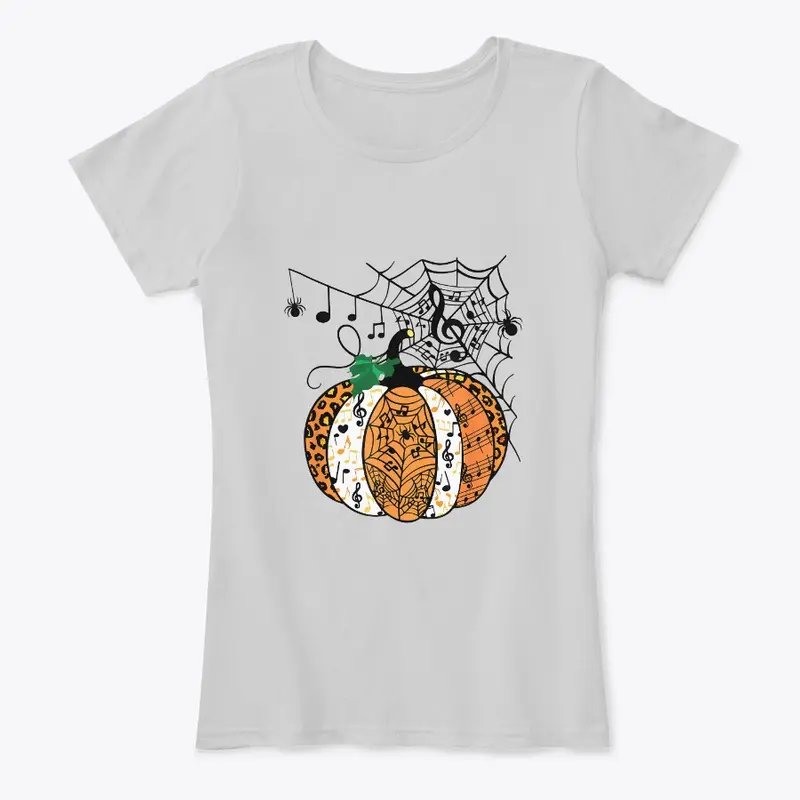 Halloween Pumpkin Music Symbols Music