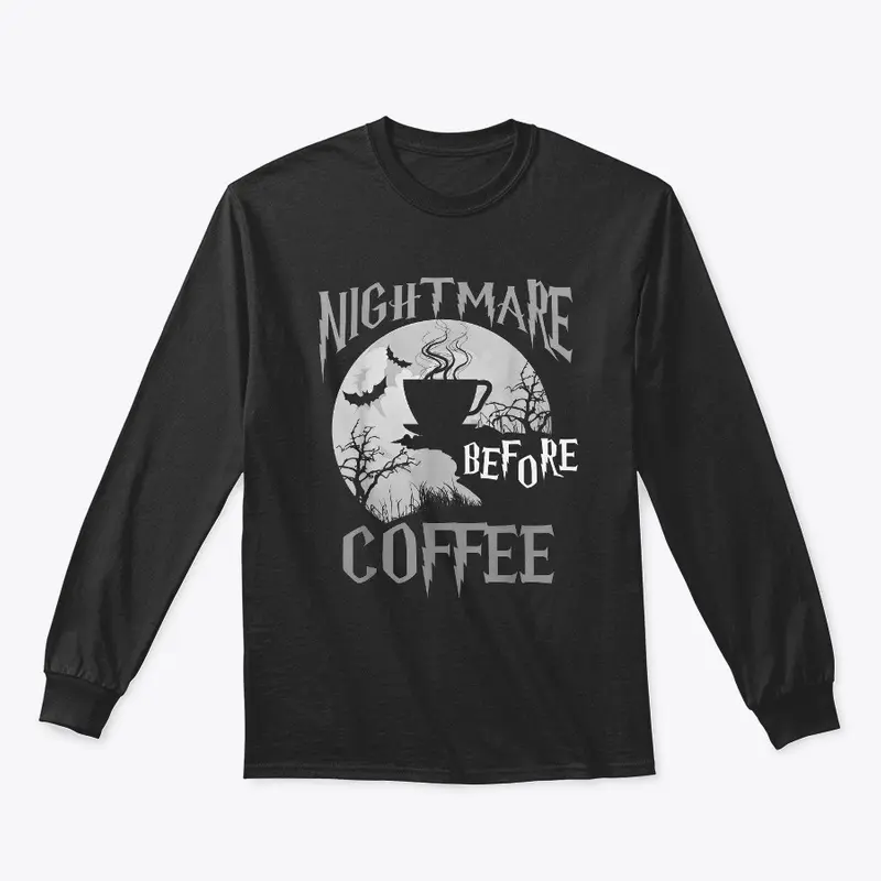 Cute Nightmare Before Coffee Halloween