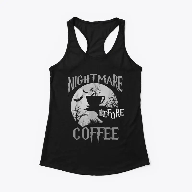 Cute Nightmare Before Coffee Halloween