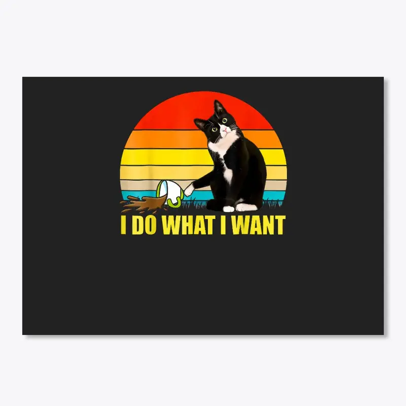 Do-What I-Want- Funny-Cat coffee