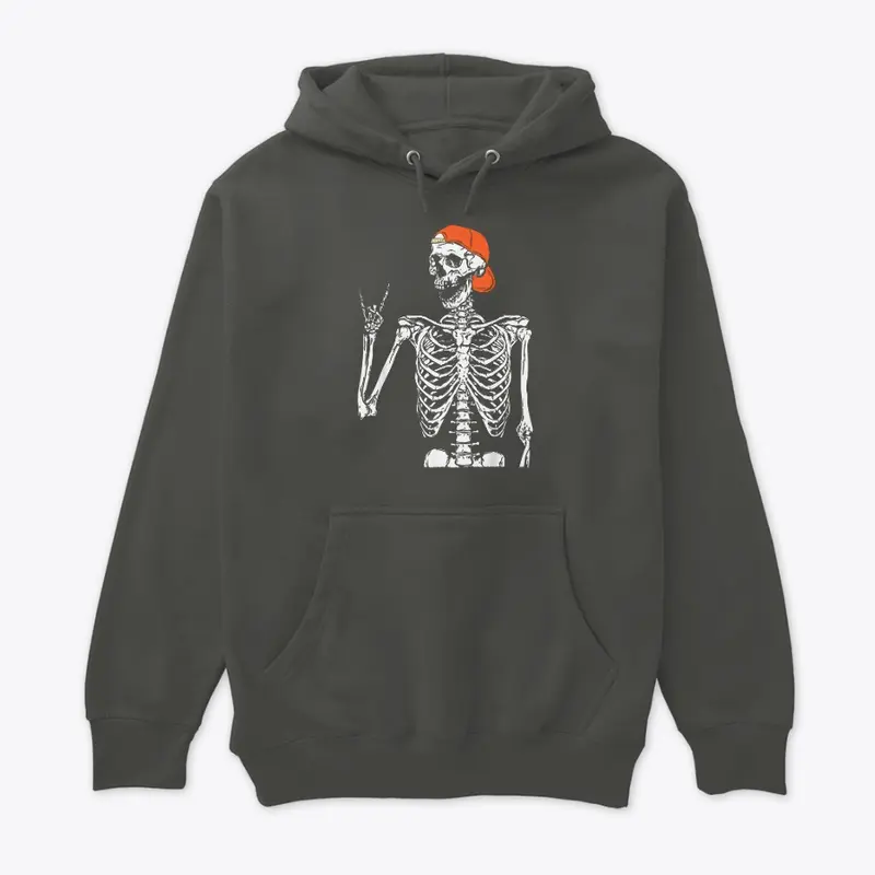 Vintage Funny Skeleton Music