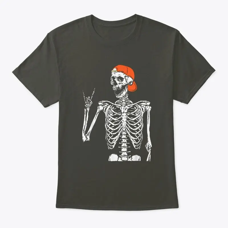 Vintage Funny Skeleton Music