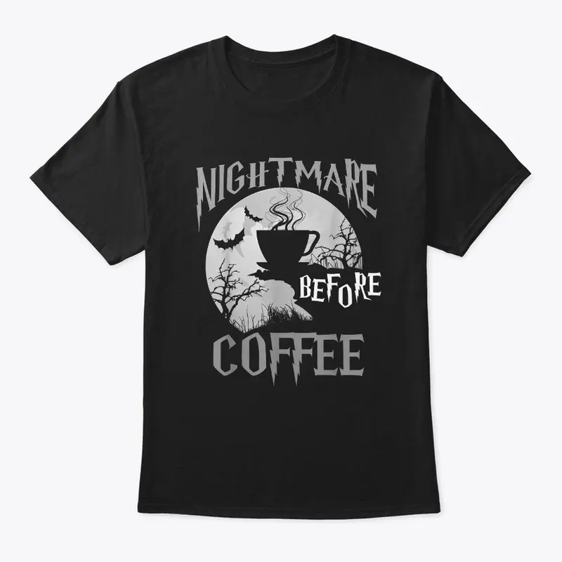 Cute Nightmare Before Coffee Halloween