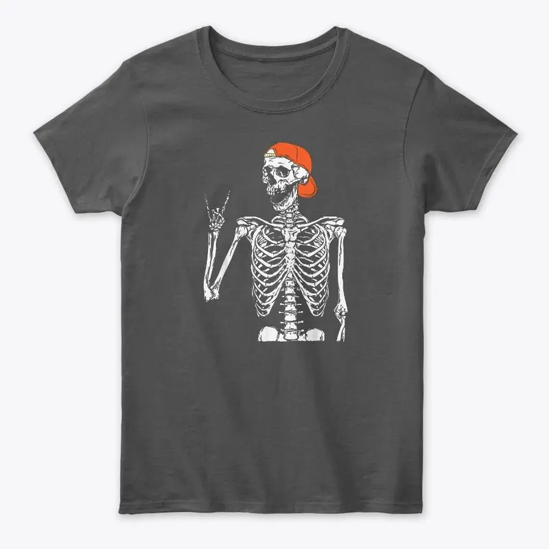 Vintage Funny Skeleton Music