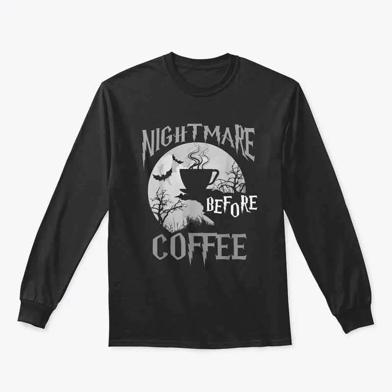 Cute Nightmare Before Coffee Halloween