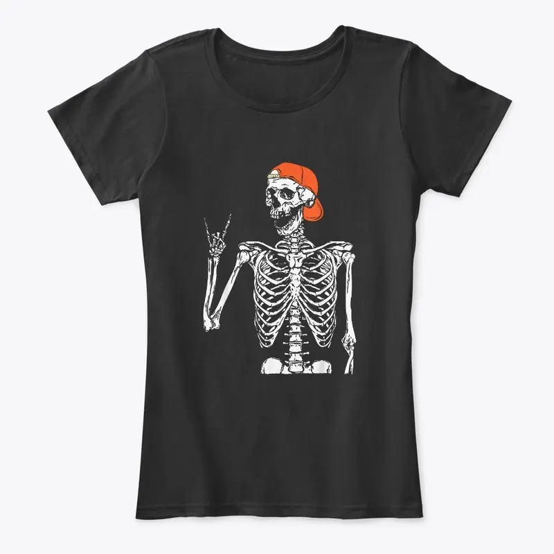 Vintage Funny Skeleton Music