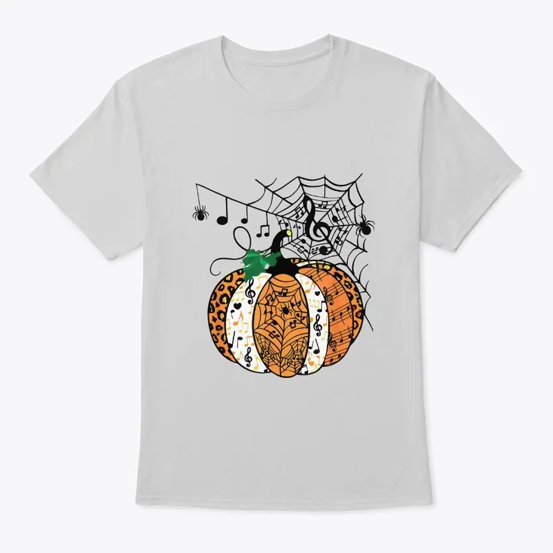 Halloween Pumpkin Music Symbols Music